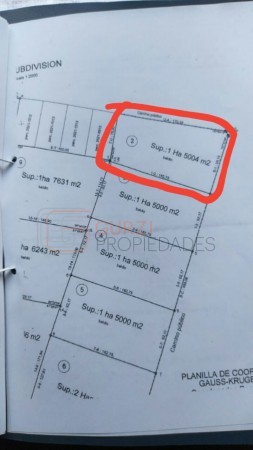 VENTA DE LOTE EN CÓRDOBA "EL HUAICO" / PUEBLO "LAS CALLES" (DETRÁS DEL NONO)